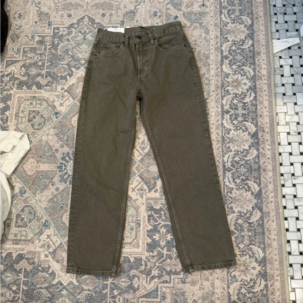 Women’s Olive Jeans